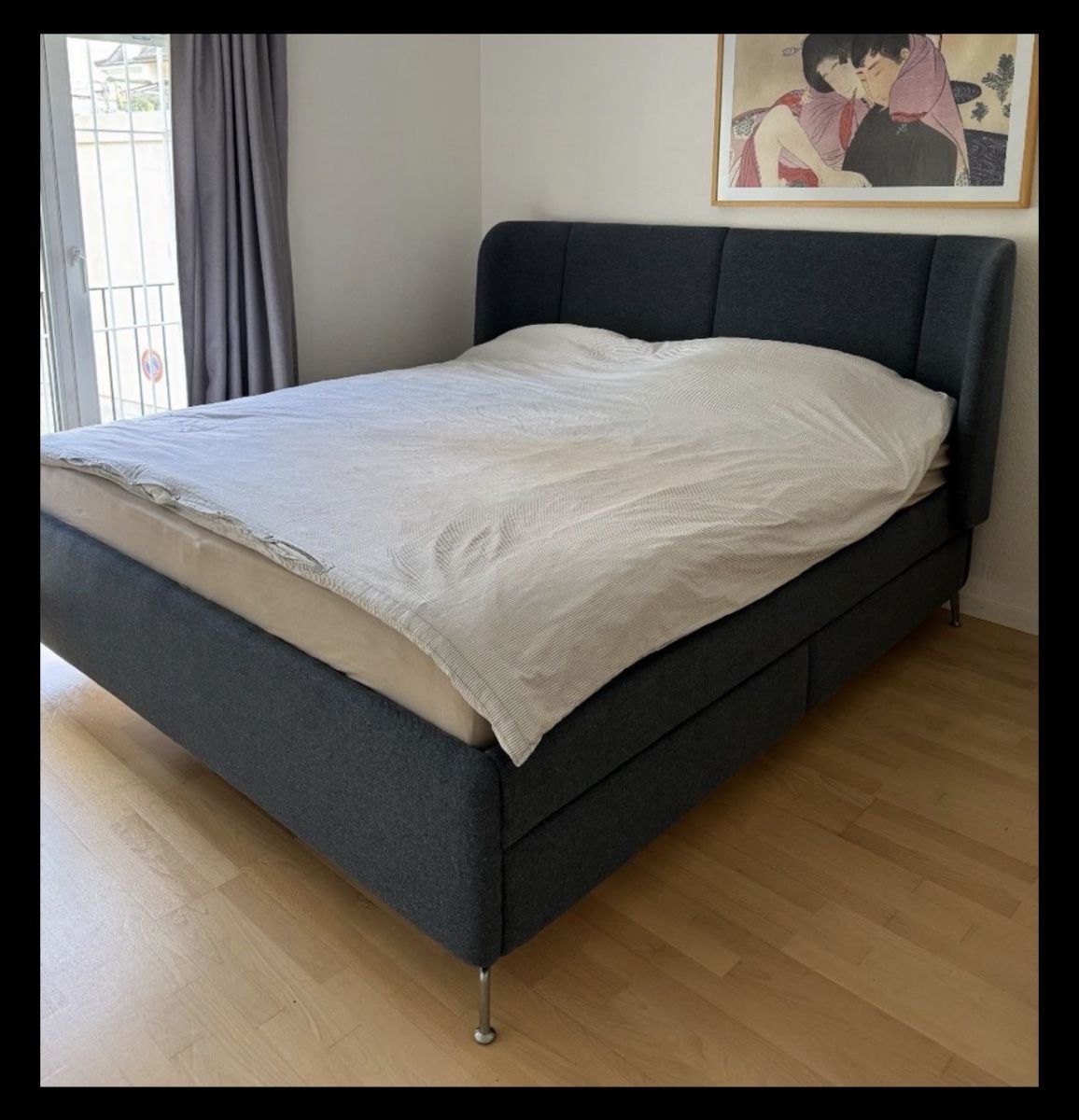 Ikea Letti: IKEA TUFJORD Polsterbett mit Schubladen – Usato da Basel venduto da 02m_jml2 4