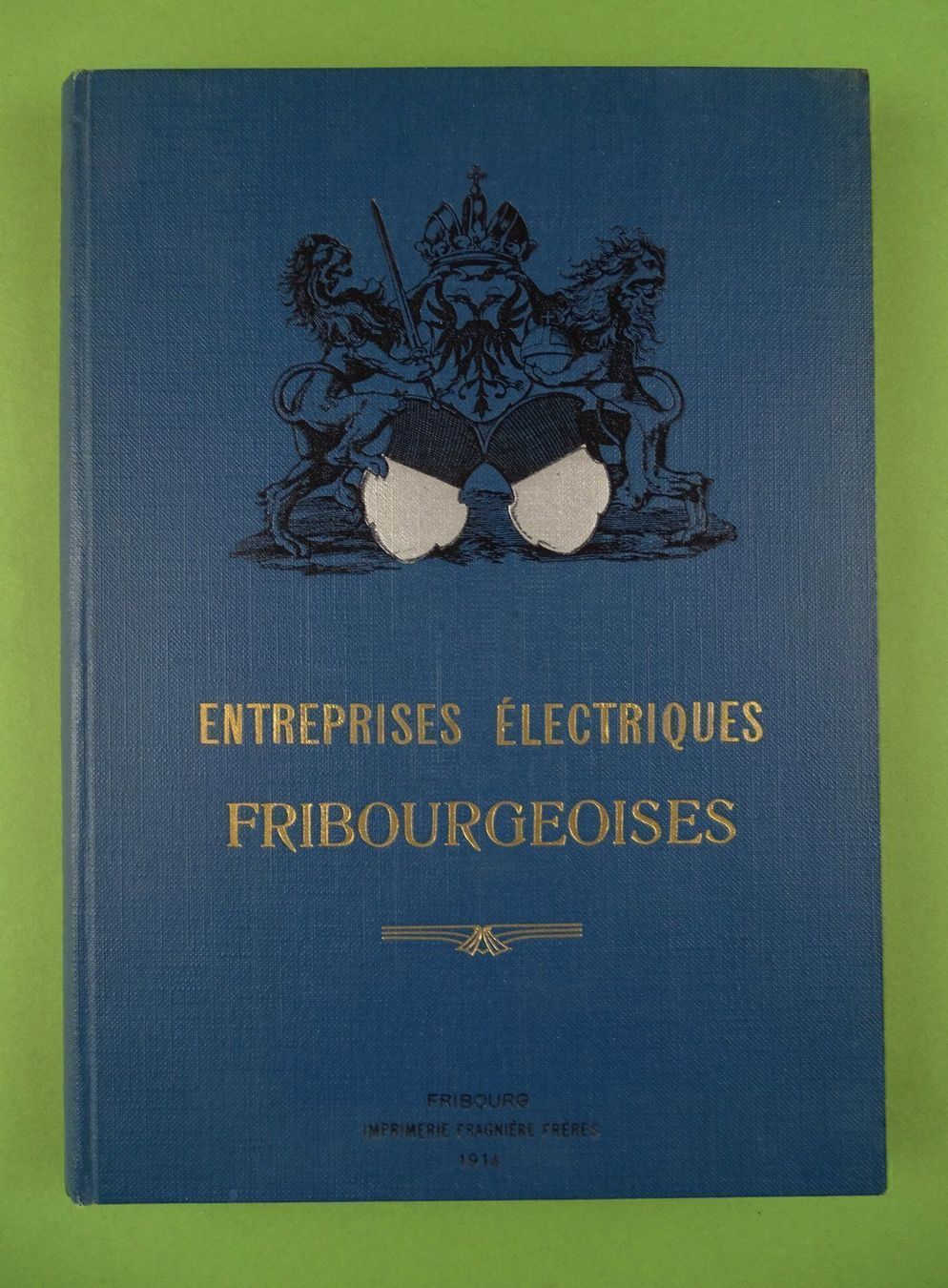 Libri: ENTREPRISES ÉLECTRIQUES FRIBOURGEOISES – Usato da Grüningen venduto da Kartensammler