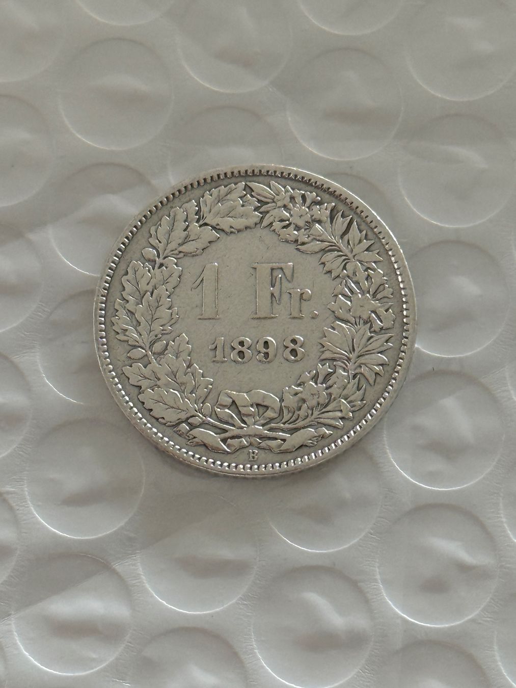Tutti le monete: 1 Franken 1898  Rar – Usato da Wallisellen venduto da SWISS_SILVER1