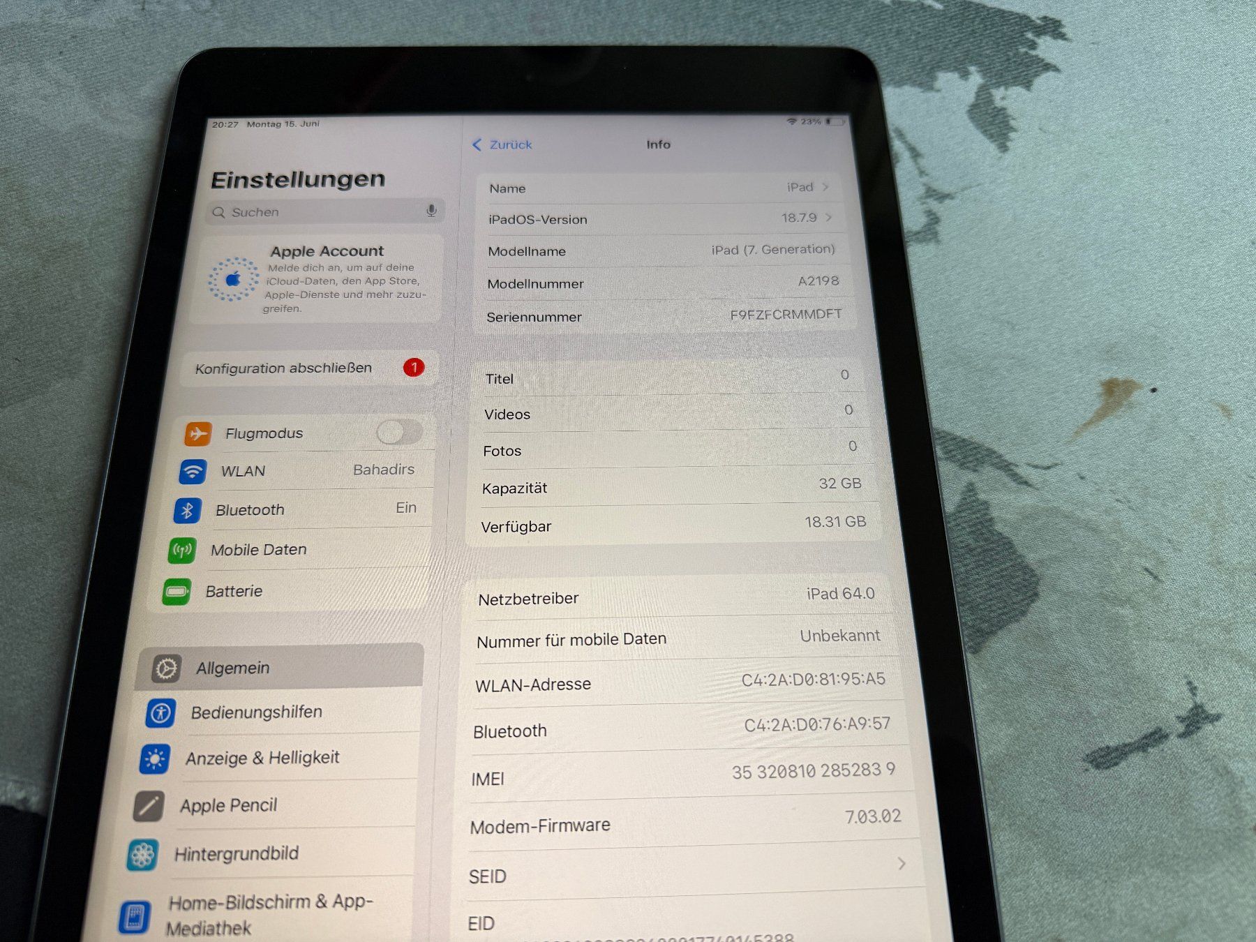 Apple Tablettes PC: Ipad 7 32Gb Wifi-Cellular – D'occasion à Au SG par bah_6f5w 5