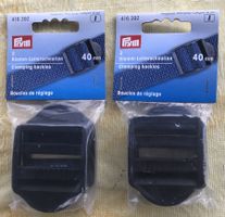 LOT KLEMM-LEITERSCHNALLEN 40MM