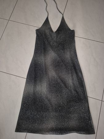 Kleid STEPHANIE glitzernd Grösse 2 neuwertig aus England 