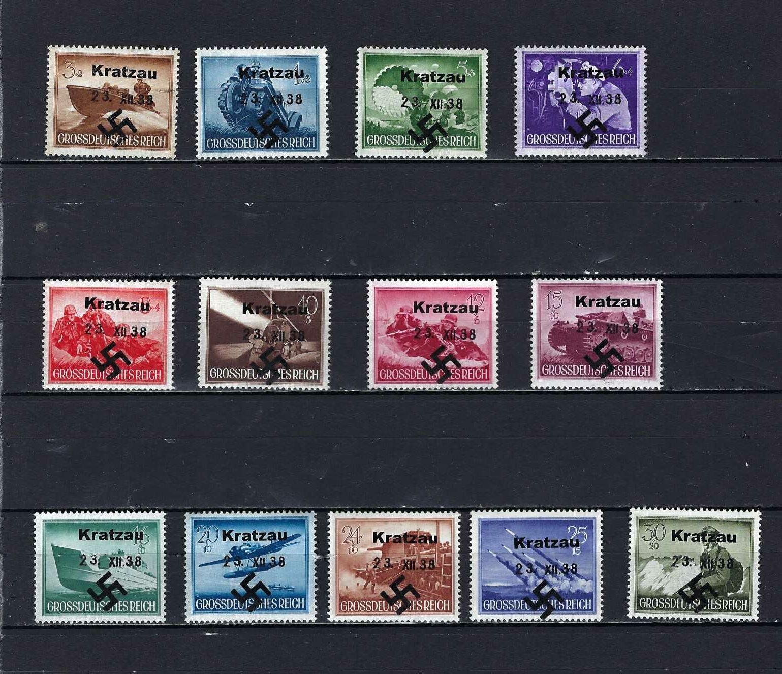 Alle Briefmarken: WKII Besetzung ** – Neu und originalverpackt aus Altstätten SG von Nandodax