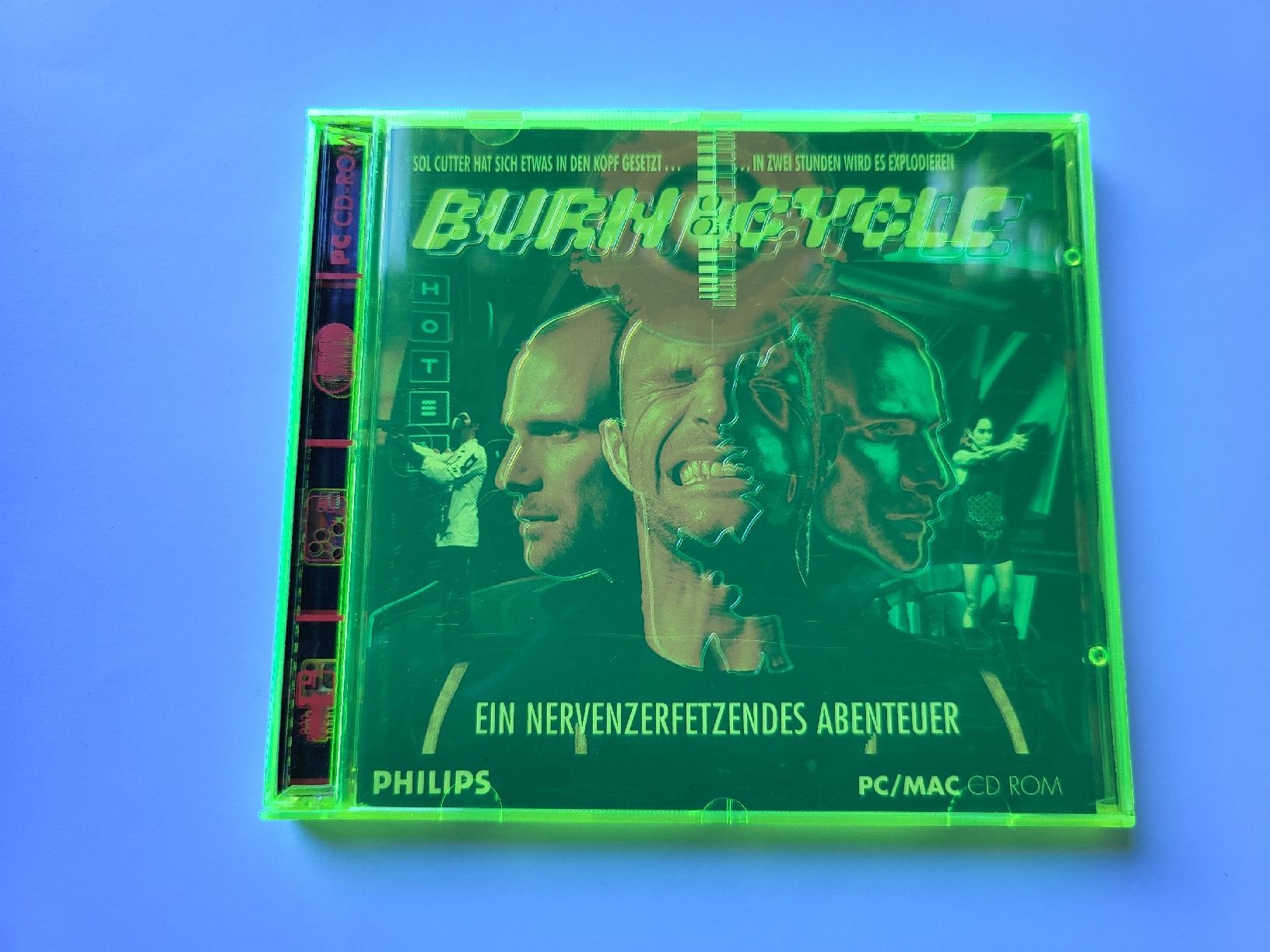 Jeux: Burn Cycle PC Mac Deutsch + Soundtrack CD Philips – D'occasion à Dachsen par MacheSache