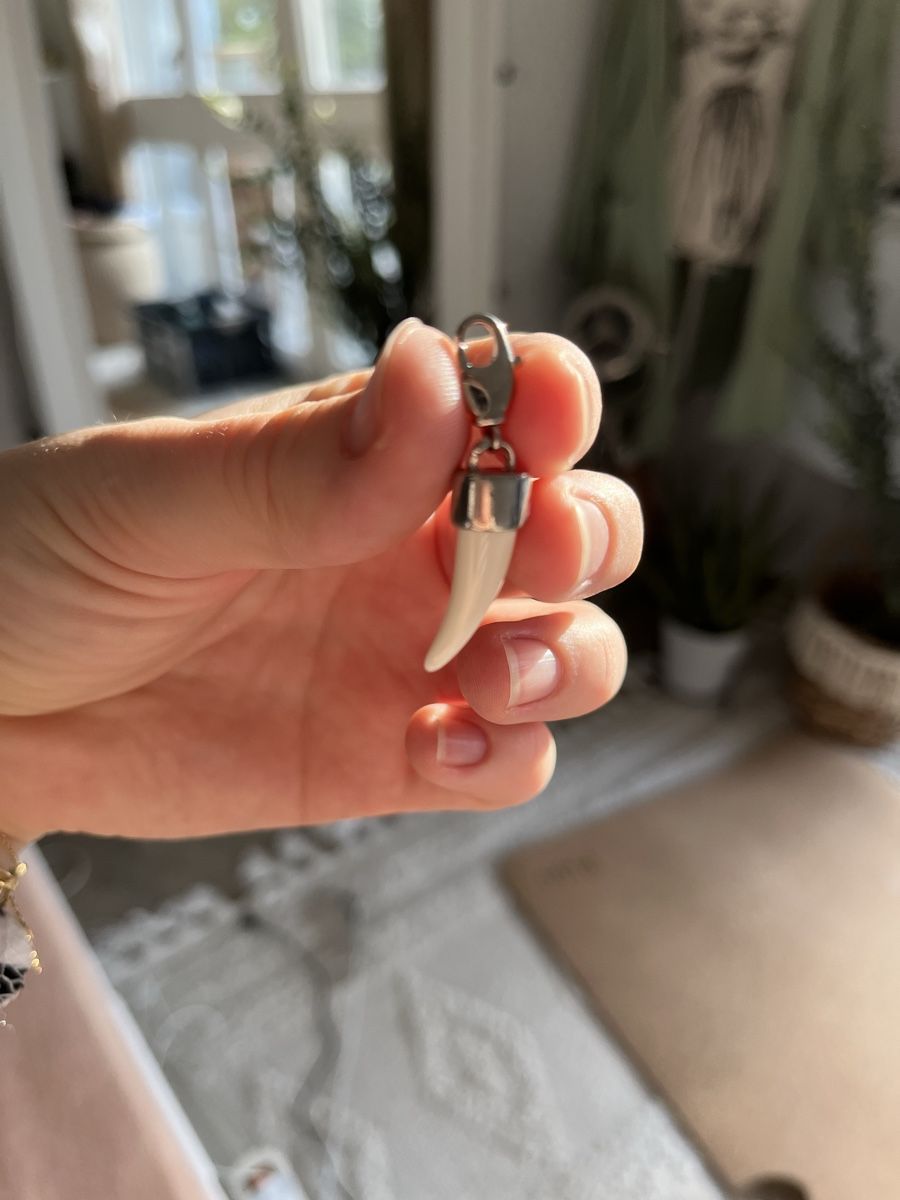 Anhänger: Charms Säbelzahnanhänger – Gebraucht aus Gockhausen von Lali013