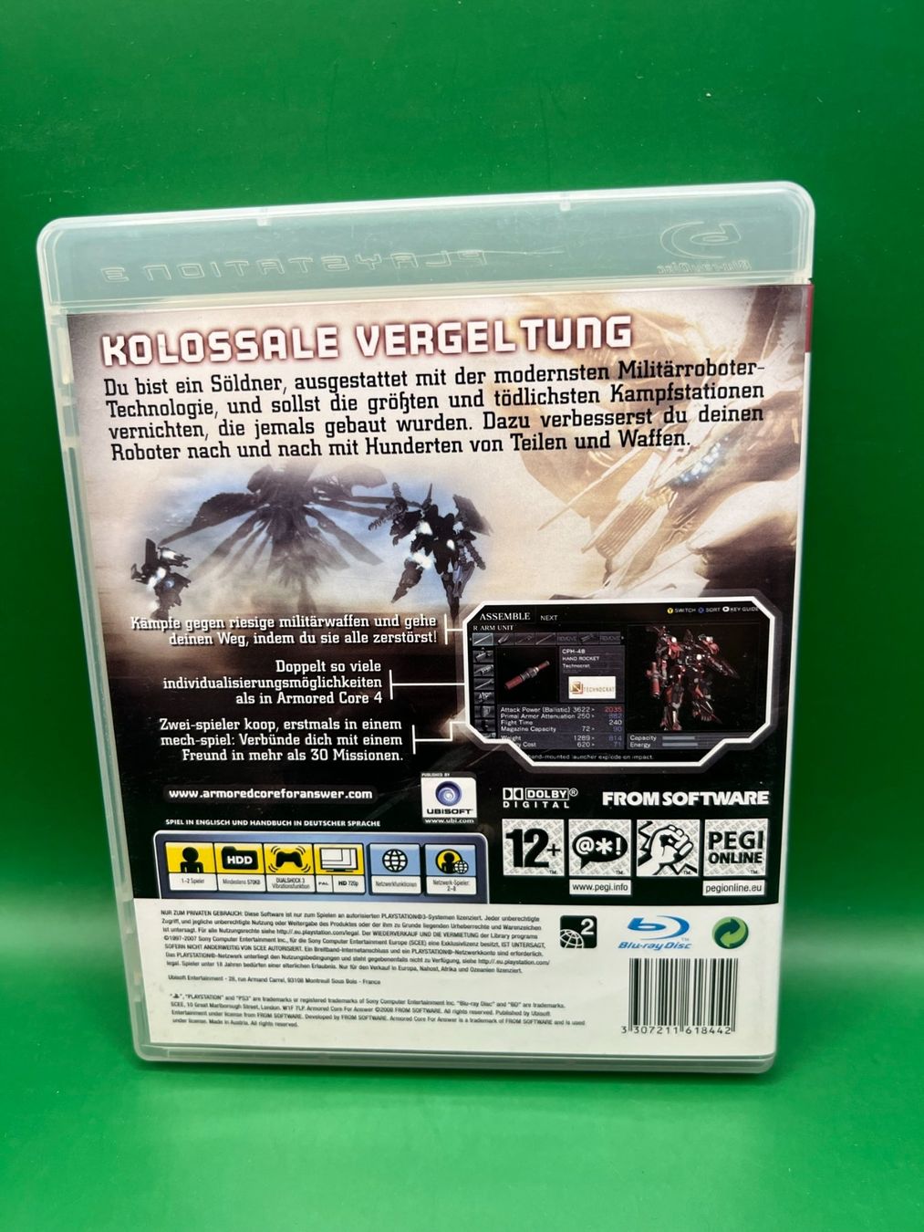 Jeux: Armored Core For Answer (Deutsch) - Playstation 3 – D'occasion à Frauenfeld par bigauditor 1