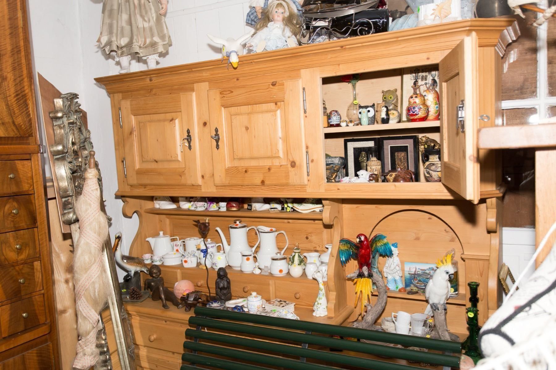 Credenze: Biedermeier Buffet 3 teil.Tanne gewachst – Usato da Koblenz venduto da Rbaldinger54 1
