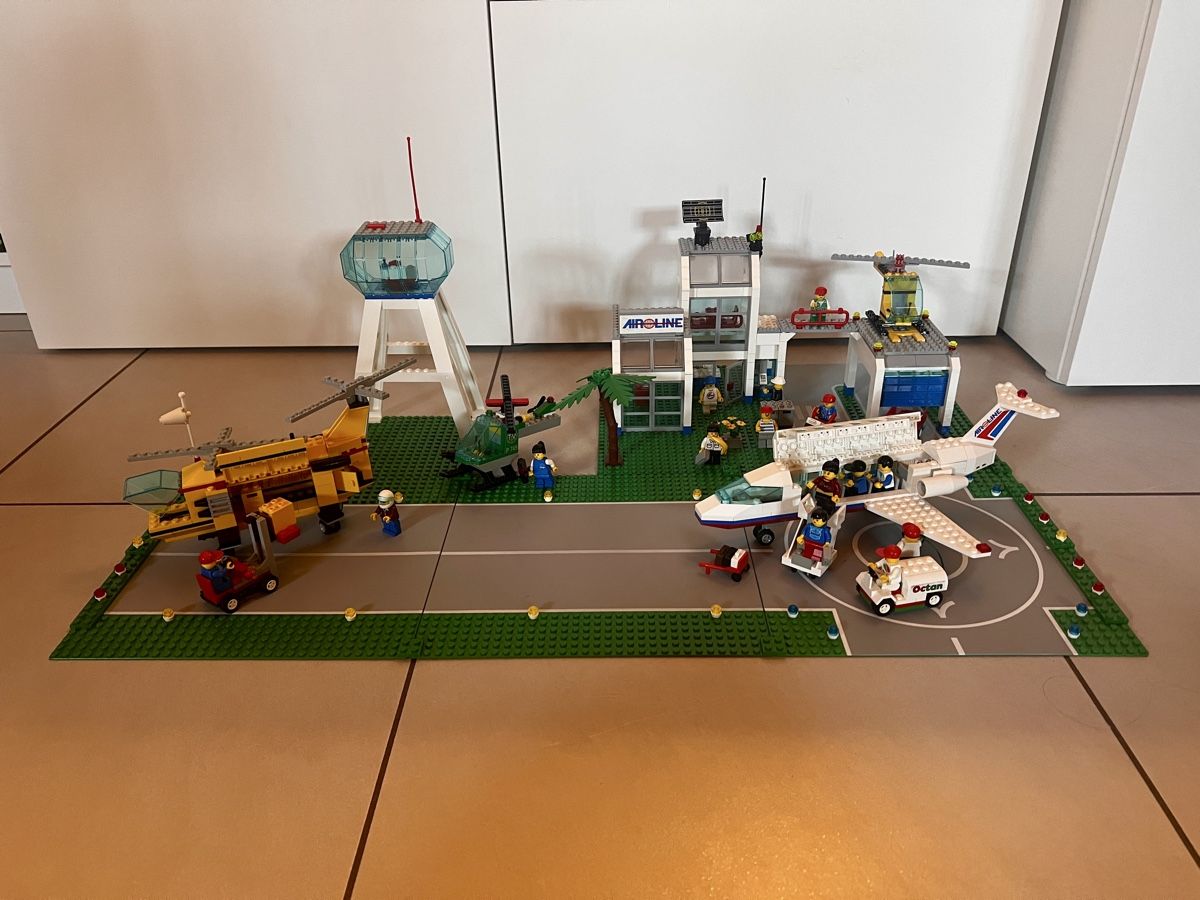 Lego Kit di costruzioni: LEGO System 6597 Riesiger Flughafen – Usato da Winterthur venduto da Concorde12