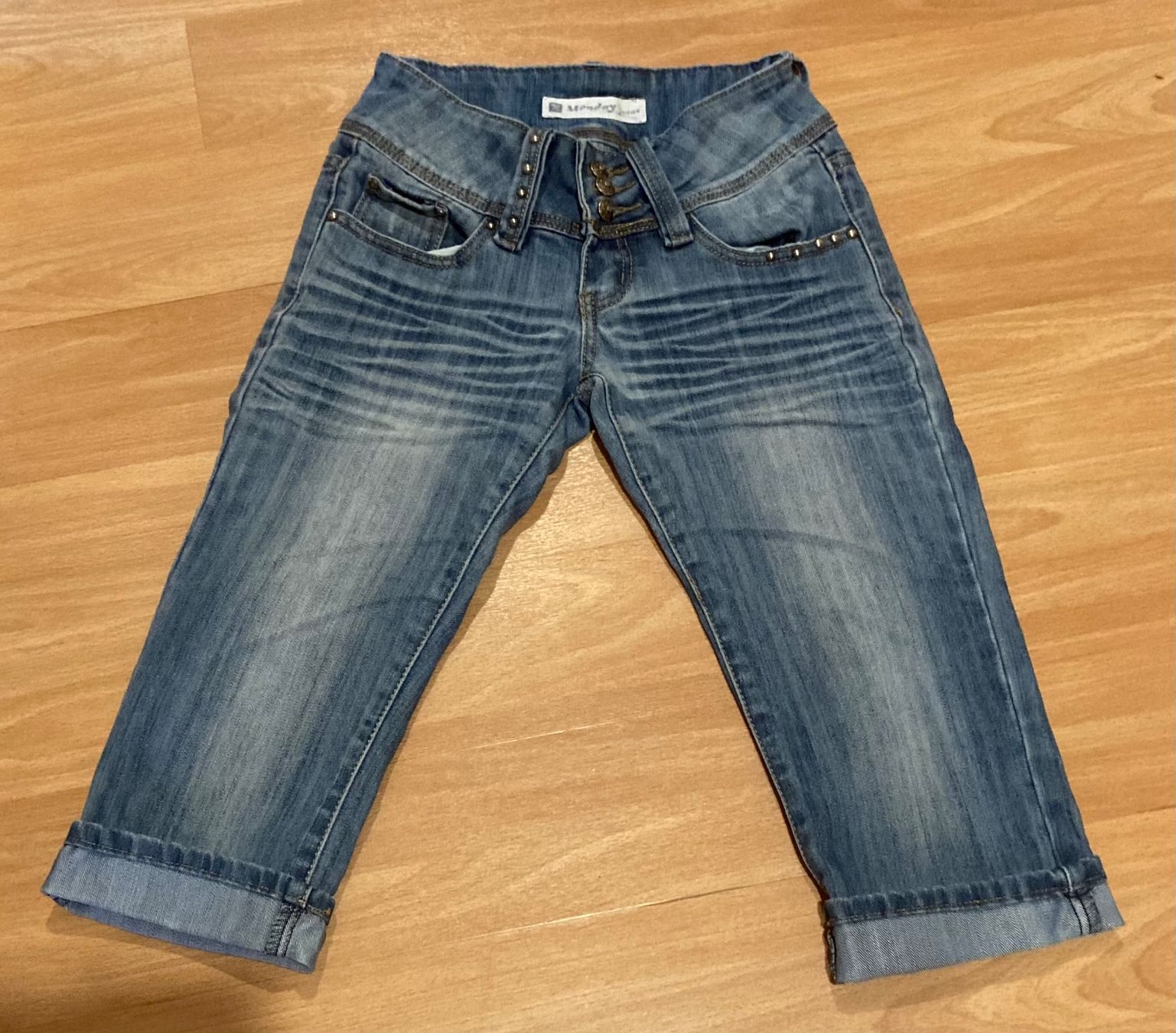 Jeans: 3/4 capri Jeans Monday Grösse 34 (ca 158 – Usato da Lungern venduto da Chispa1982