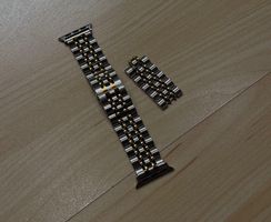 Apple Watch Armband Silber/Gold