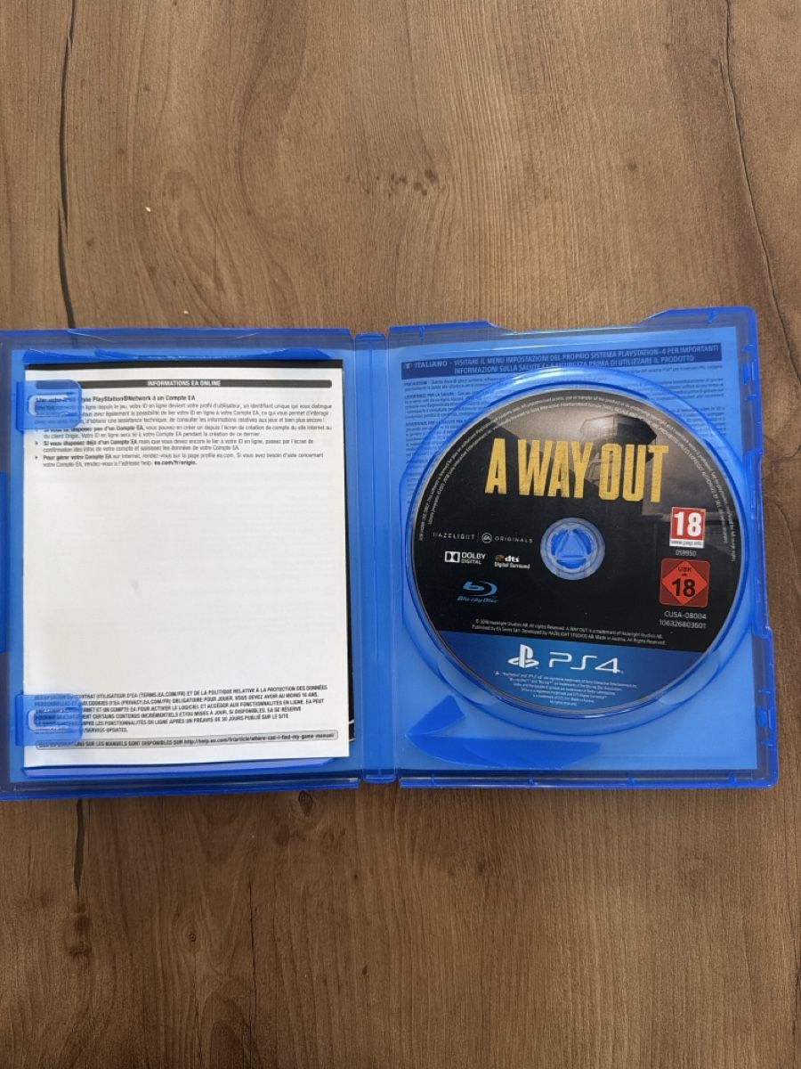 Giochi: A WAY OUT Rare – Usato da Sementina venduto da bru_vpp5 1