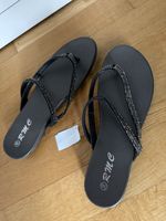 Flipflop Zehentrenner, Schwarz, Grösse 39 - Sommer Sale!
