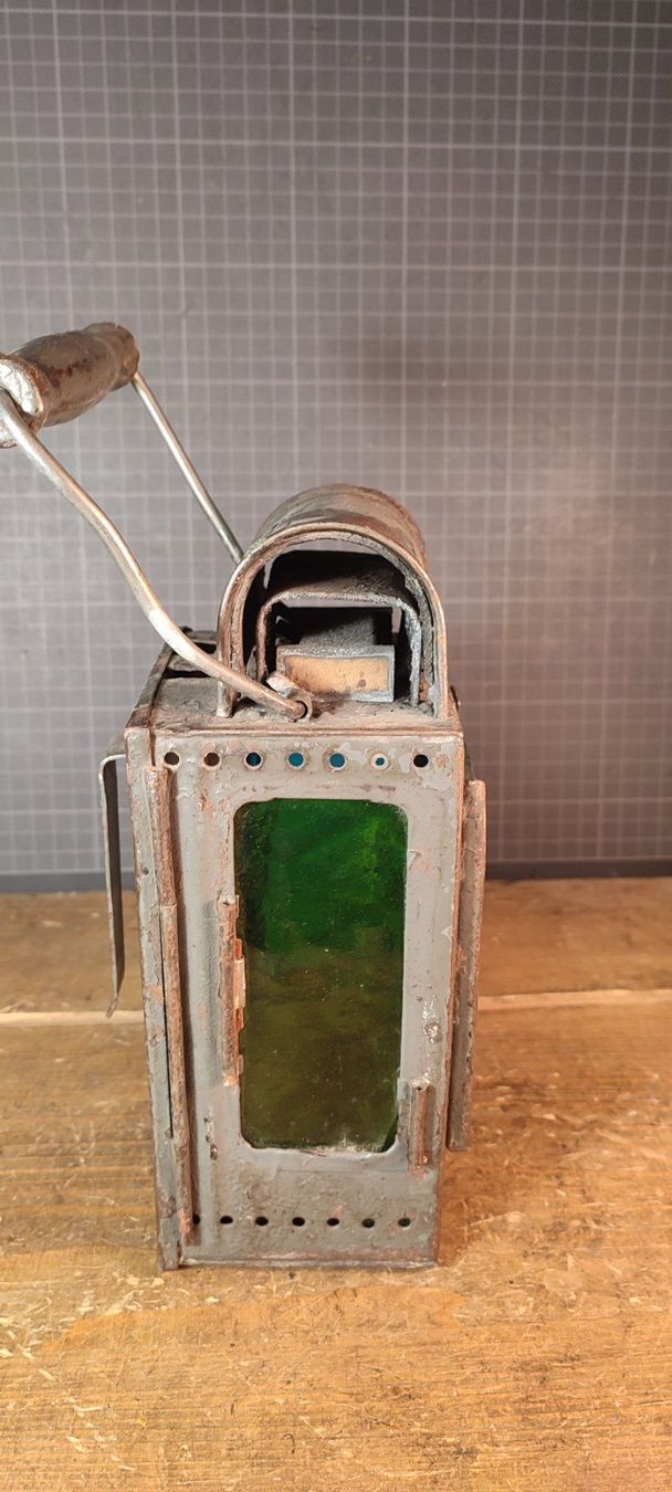 Lampade: Wunderschöne antike Laterne eventuell DB – Usato da Gelterkinden venduto da MYSTOREFORYOU4460 2
