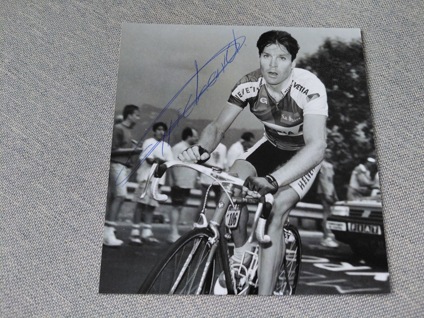 Autografi: Autogramm Pascal Richard – Usato da Schmerikon venduto da Olympia04