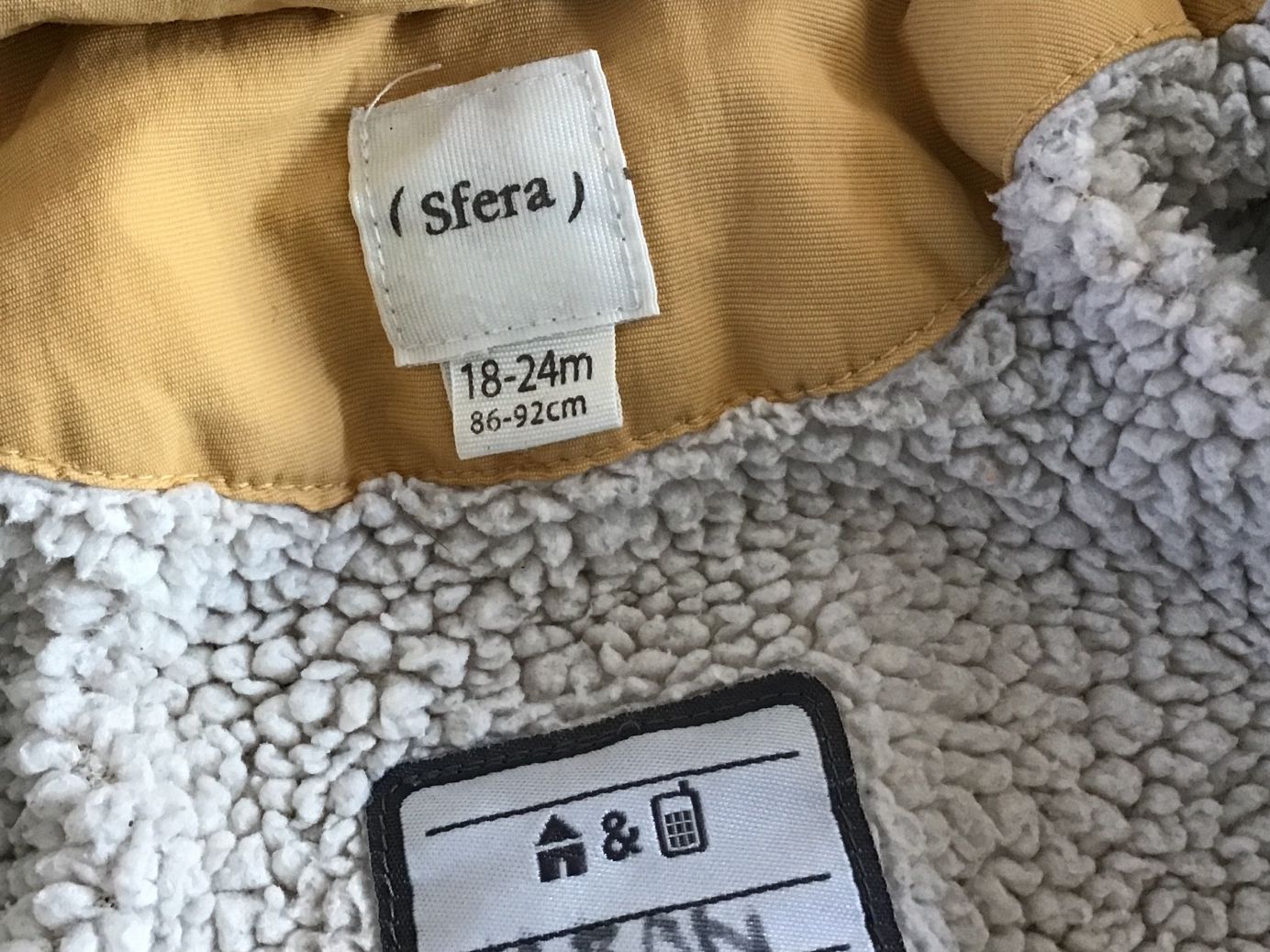 Giacche & Cappotti: Warme Sfera Winterjacke, Gr. 86-92 – Usato da Rotkreuz venduto da GerberaSpider08 2