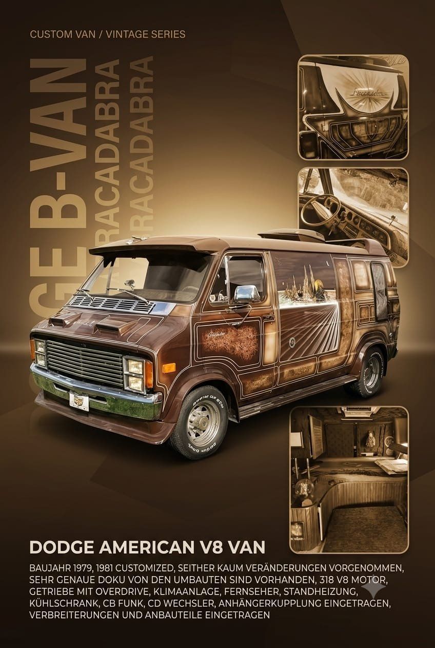Dodge Autos: Dodge Van Einzelstück – Gebraucht aus algetshausen von Jactrebo 1