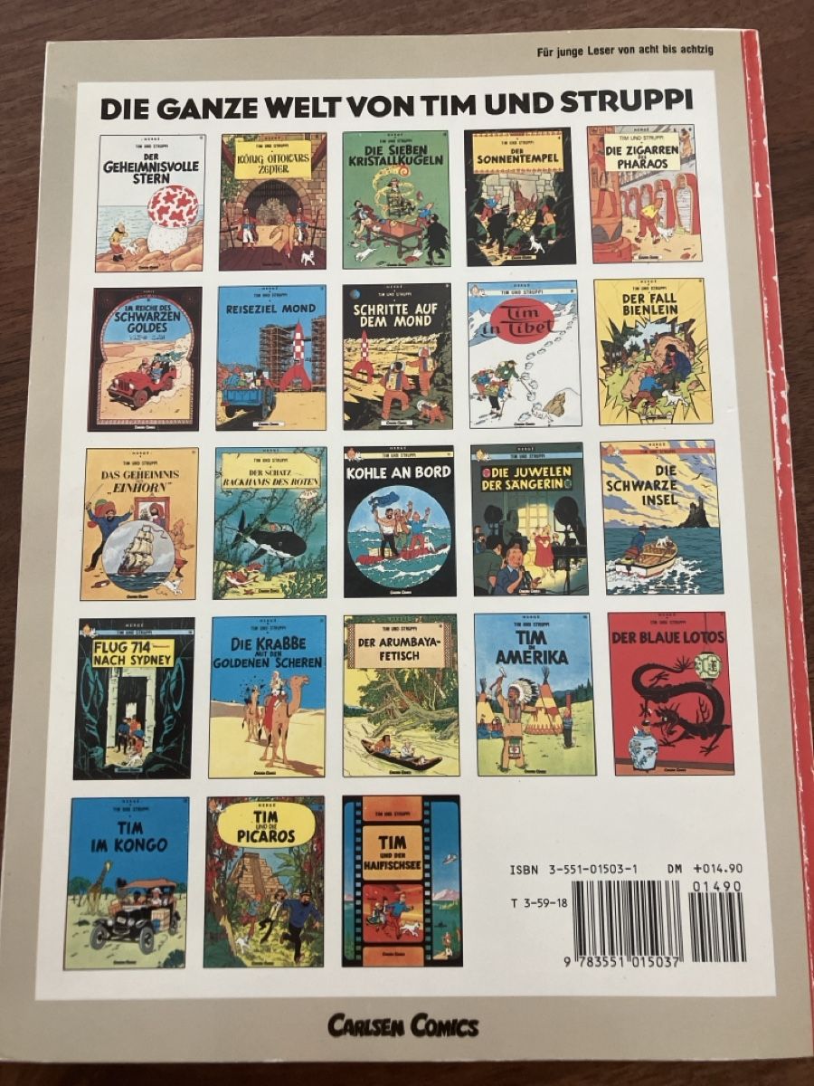 Fumetti: Tim und Struppi - die sieben Kristallkugeln – Usato da Aarau venduto da Trinity730 1