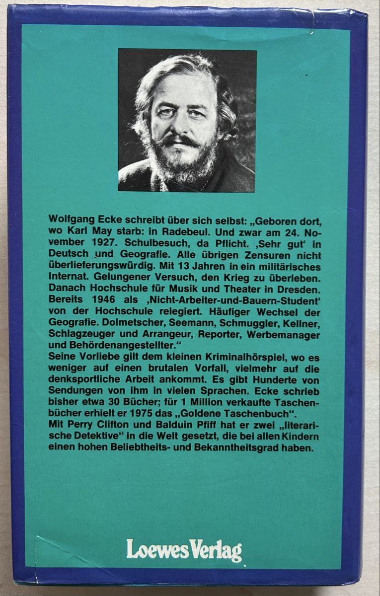Libri: Wolfgang Ecke Buch, Jugend Krimis – Usato da Reinach BL venduto da Linda013 1