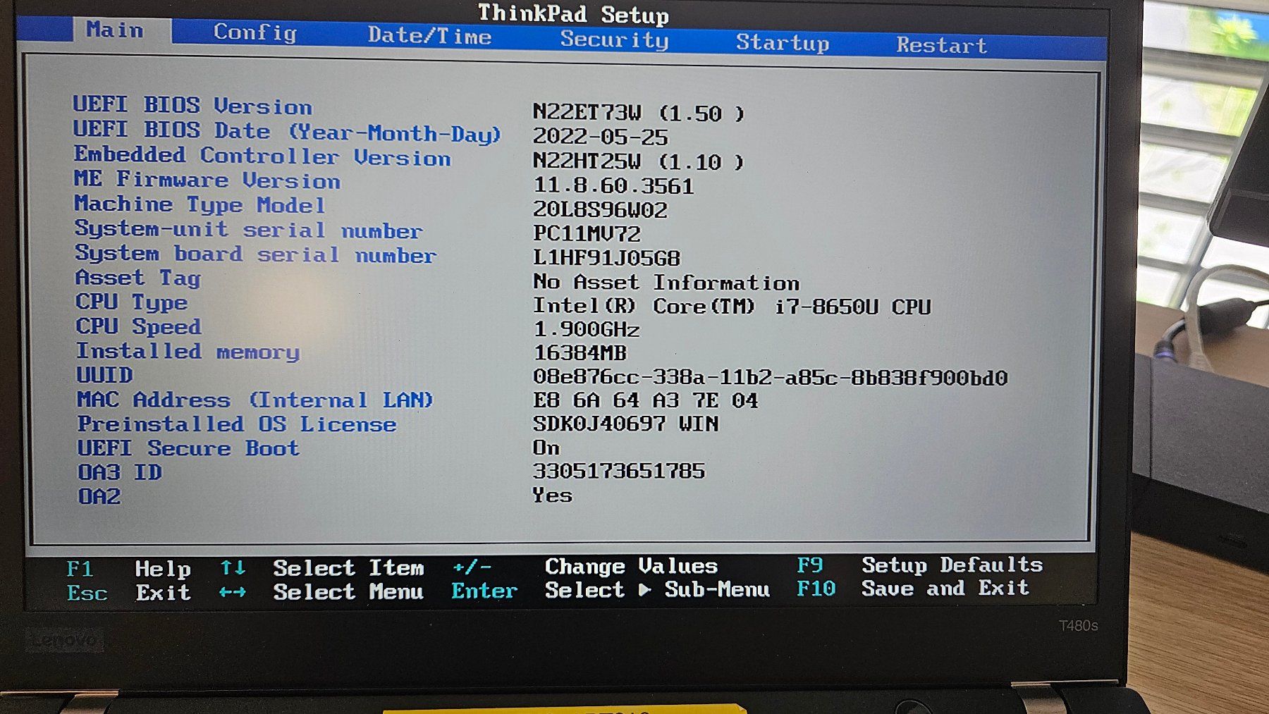 Lenovo Notebook: Lenovo ThinkPad T480s mit DS – Usato da Zürich venduto da masterIT 5