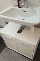 Waschtischunterschrank weiss zwei Türen gebraucht
