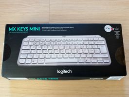 Logitech MX Keys Mini Tastatur (QWERTZ, CH, hellgrau)
