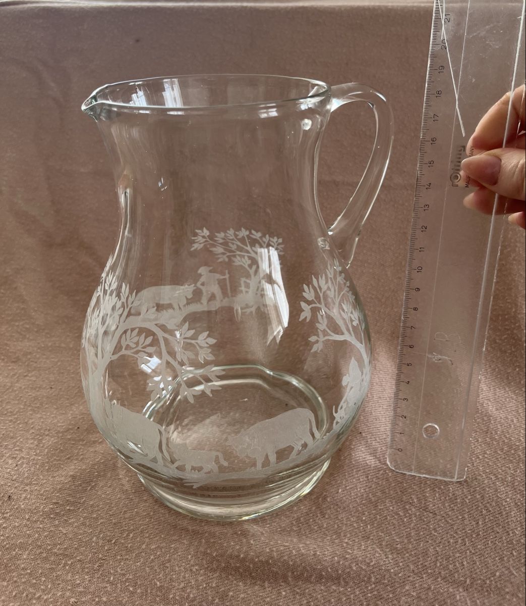 Caraffe: Sommerliche Glaskaraffe – Nuovo (secondo la descrizione) da Hefenhofen venduto da Rinahorn01 1