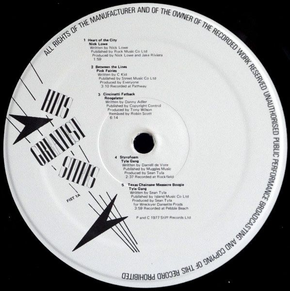 Dischi in vinile: Vinyl,  Hits Greatest Stiffs, UK Punk Sampler 1977! – Usato da Zürich venduto da Chrigelvelo 2