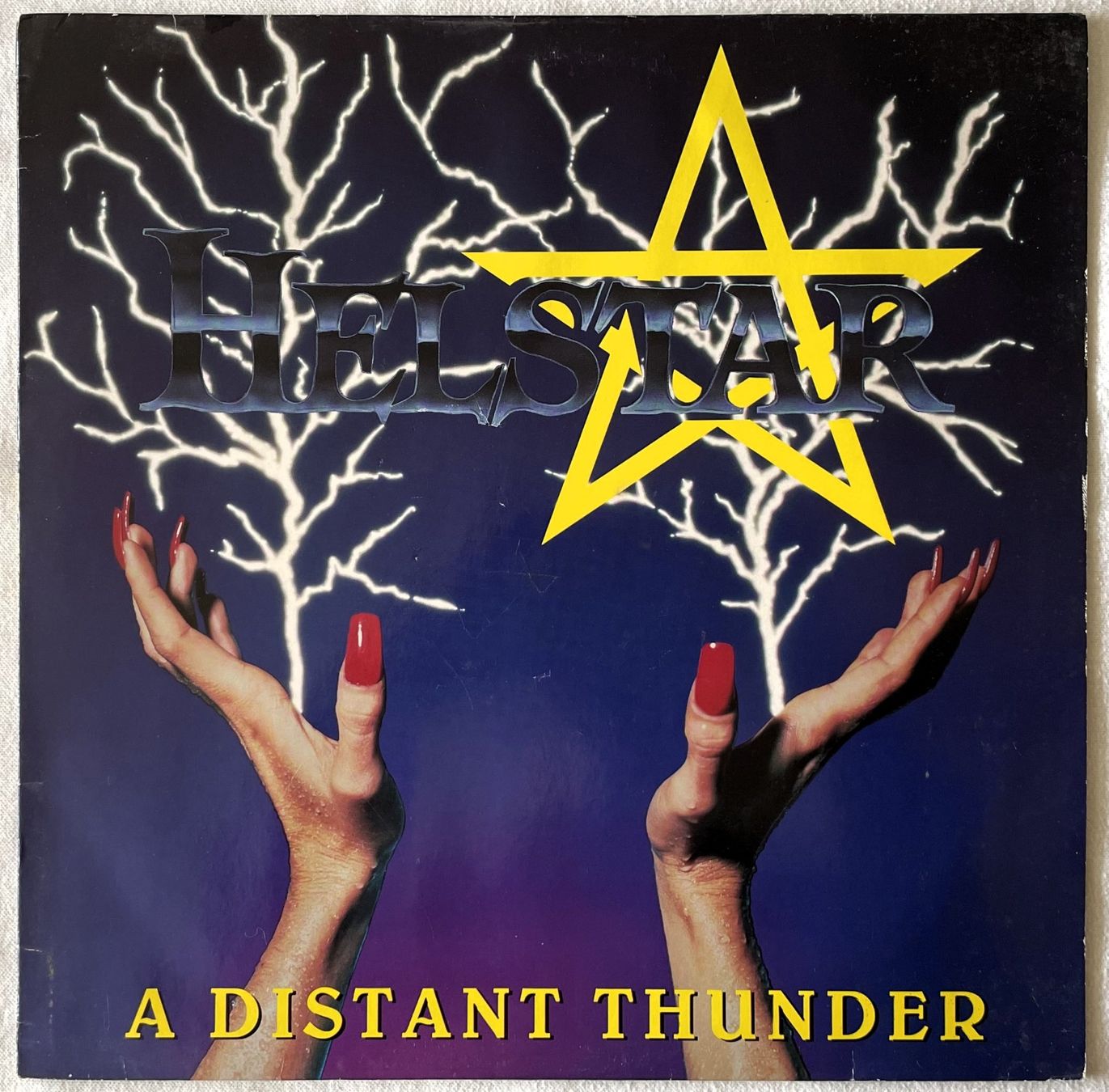 Vinyles: Helstar – A Distant Thunder - LP - 1988 - OIS - First Press – D'occasion à Uster par Zardodel