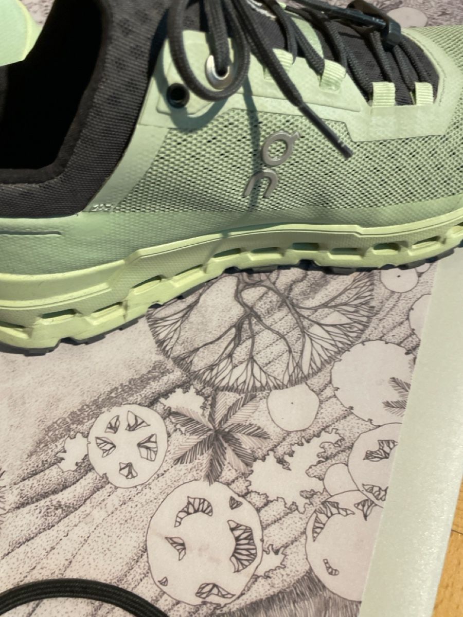 On Damenschuhe: On Cloudultra ,Gr. 40, hellgrün, dunkelgrau – Gebraucht aus Basel von Jul17 4
