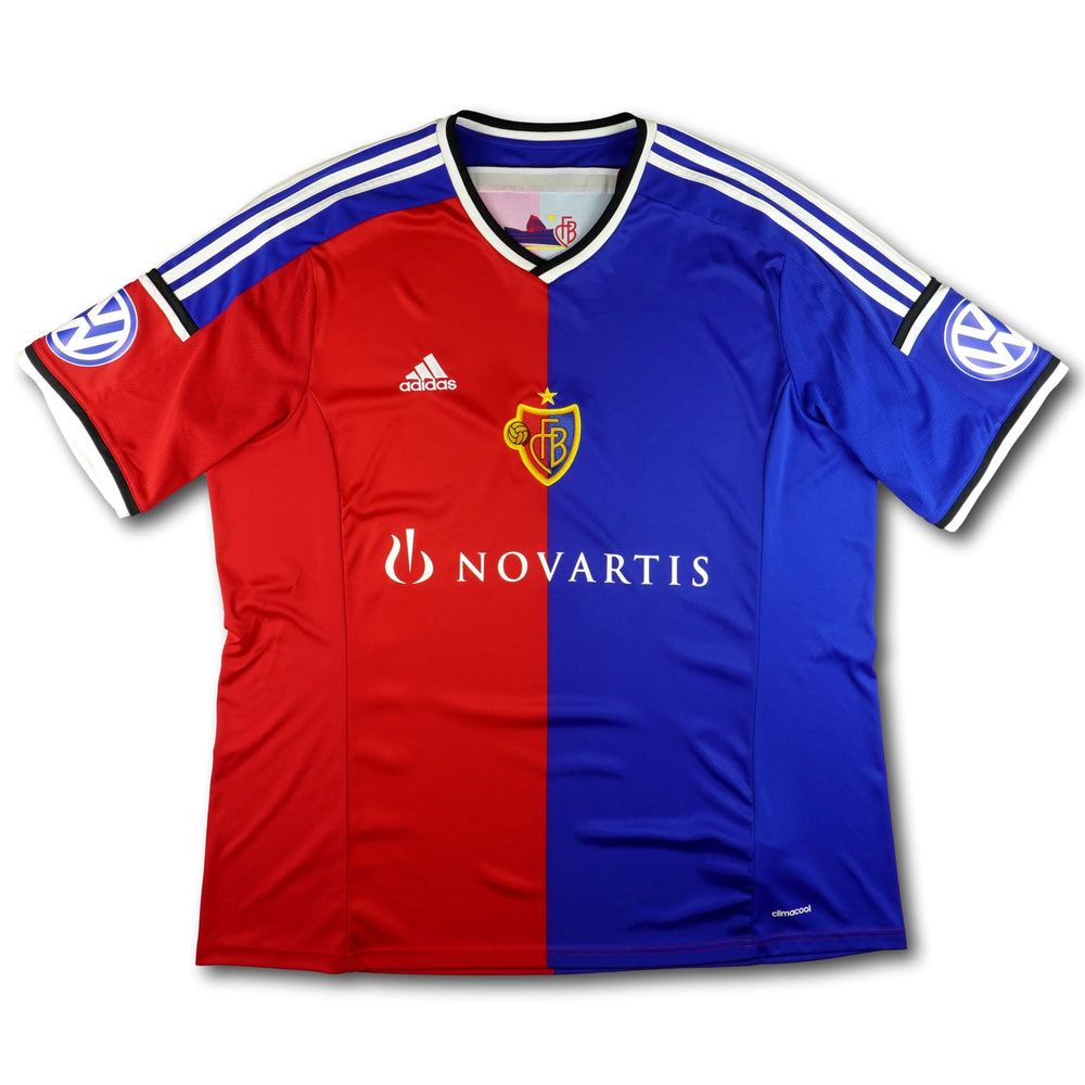 Maglie: FC Basel 2014-15 Trikot heim Meistersais – Usato da Zürich venduto da RetroShirts