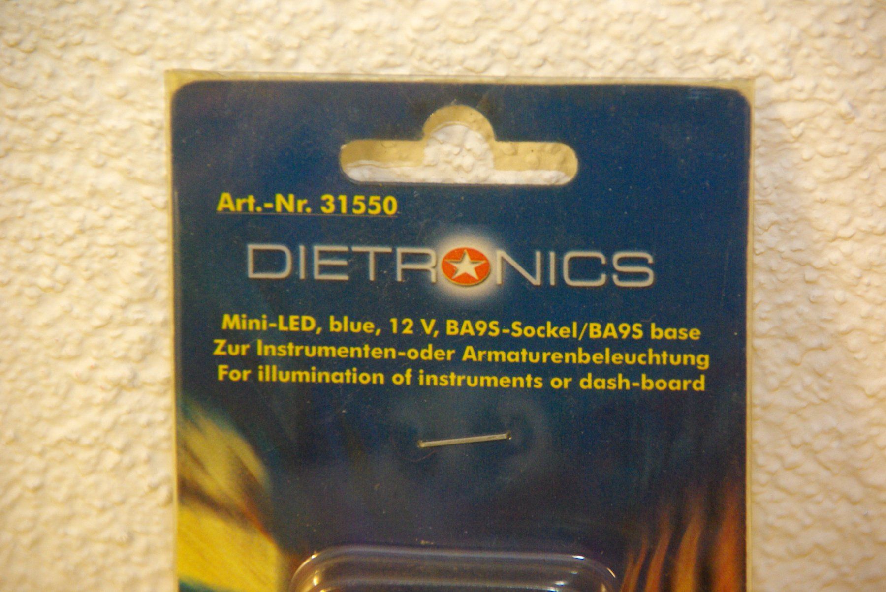 Tutti pezzi di ricambio auto: Mini-LED, blau, 12 Volt - Dietronics – Nuovo e nell'imballaggio originale da Herisau venduto da Cevianer1844 2