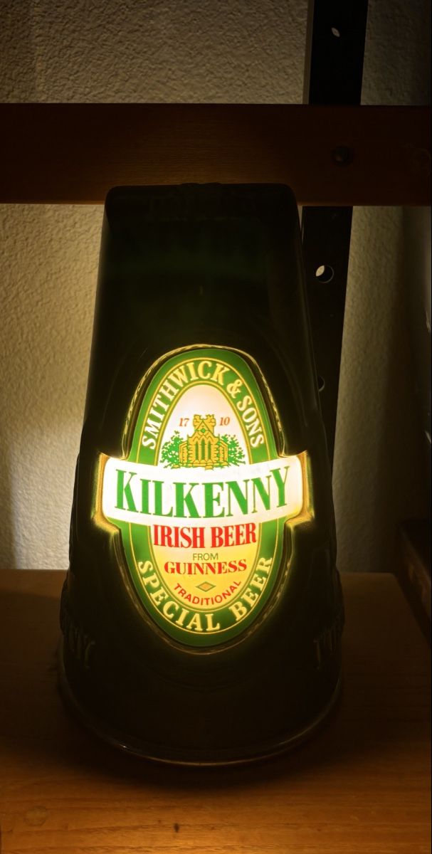 Lampade: Kilkenny / Guinness Beer Lampe – Usato da Egg b. Zürich venduto da Luckybilly 4