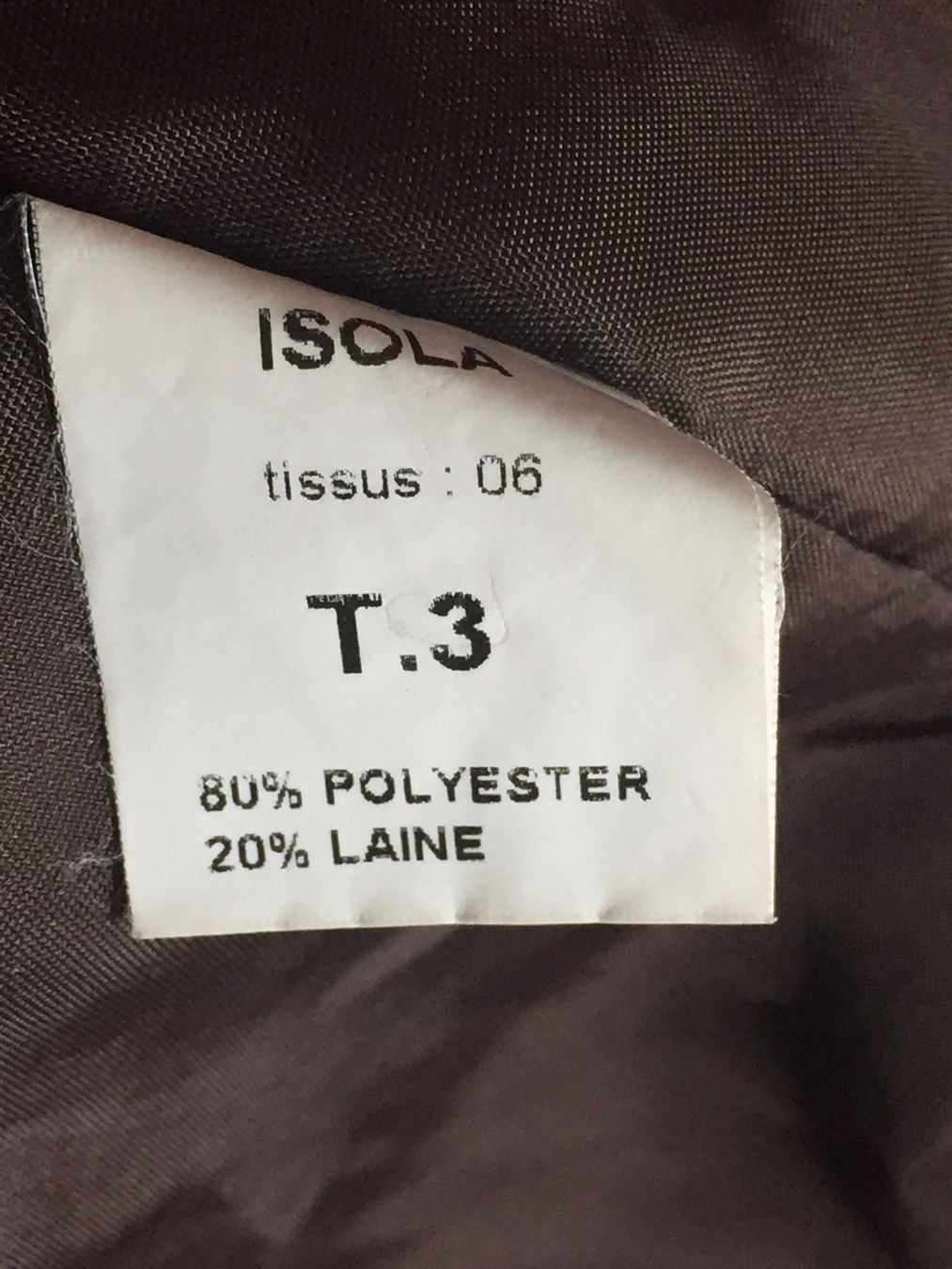 Mäntel: Manteau brun et blanc – Gebraucht aus Genève von ct_fqr8 5