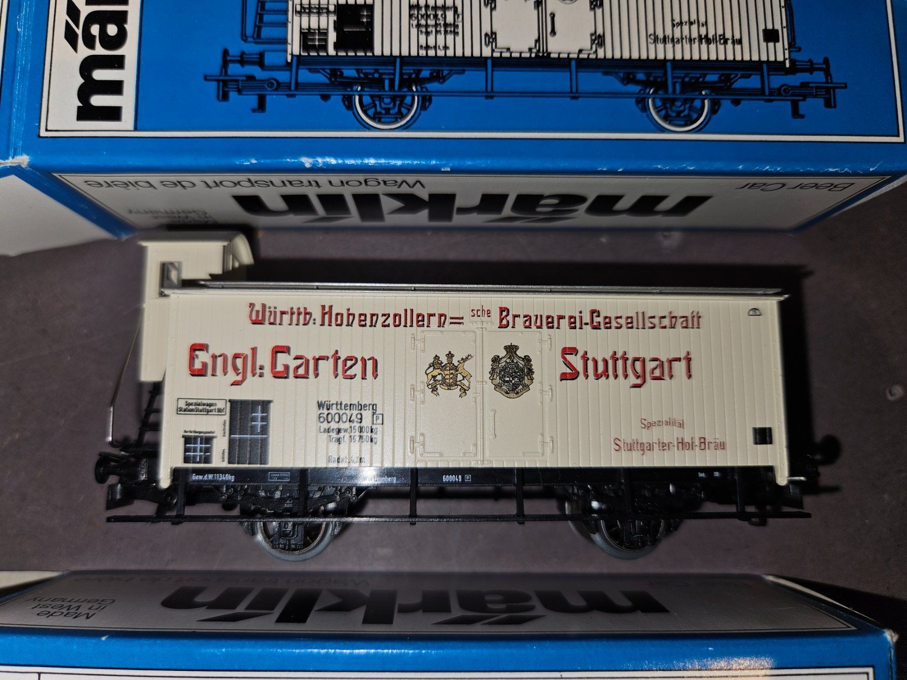 Märklin Modellini di ferrovie: Märklin Güterwagen  Konvolut mit OVP – Usato da Bern venduto da lukas90pilze 1
