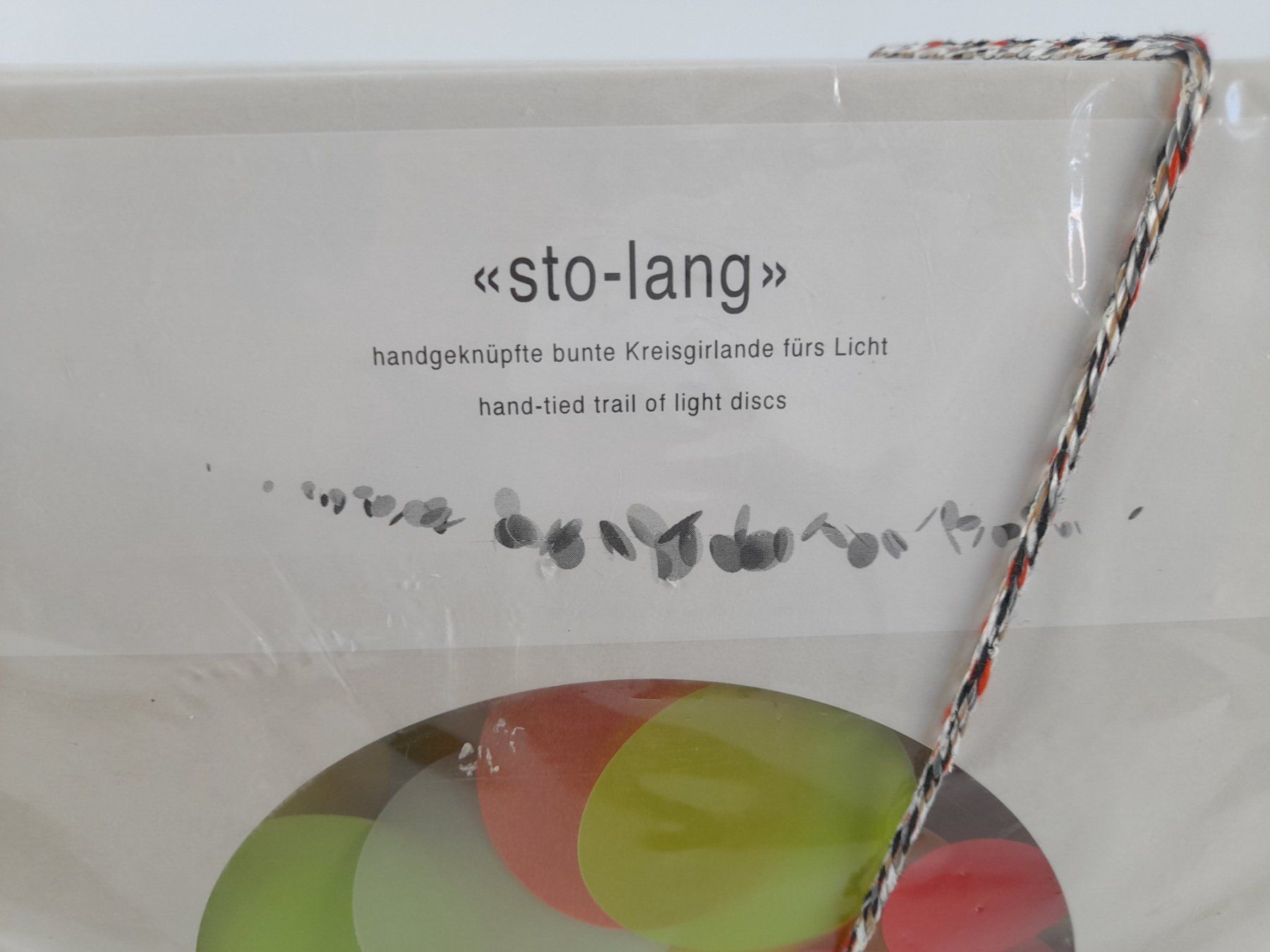 Alle Dekorationen: STO-LANG Girlande 6Stück – Neu und originalverpackt aus Liebefeld von Restwert_Liebefeld 1