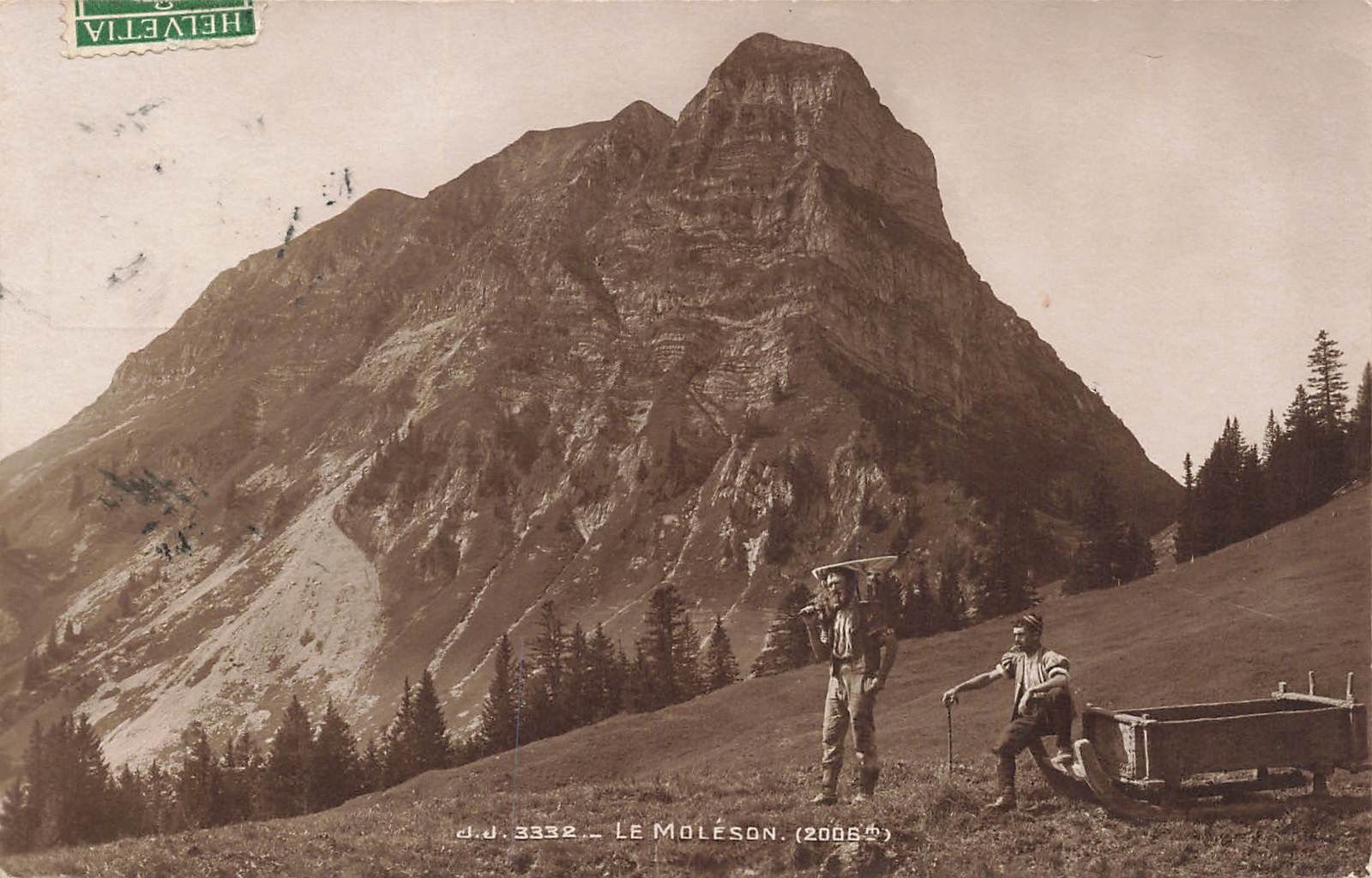 Ansichtskarten: Le Moleson – Gebraucht aus Biasca von Blenio71