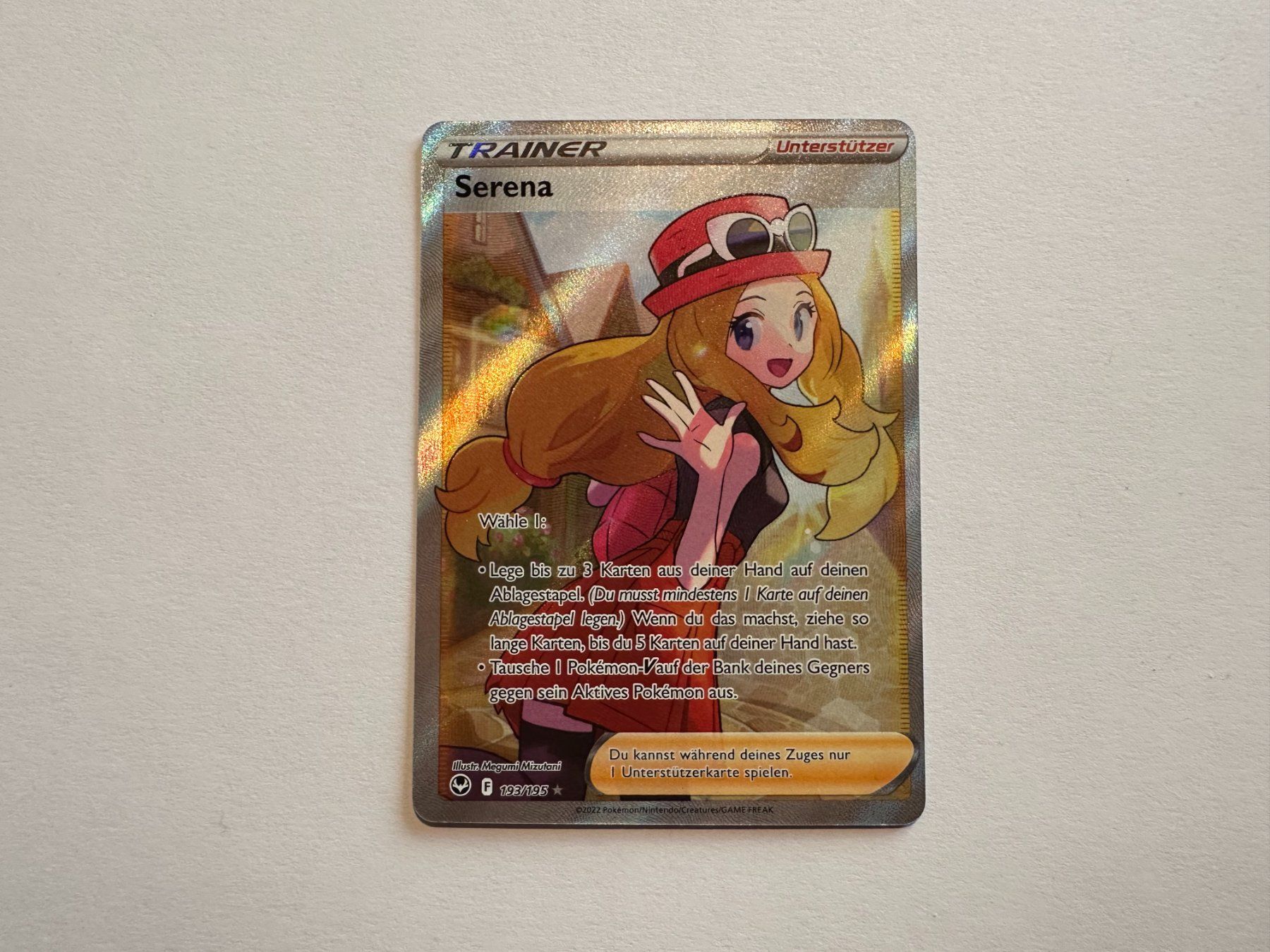 Pokémon Carte collezionabili: Serena Silver Tempest Trainer Fullart DE – Usato da Hagendorn venduto da Pokecollectorch 1