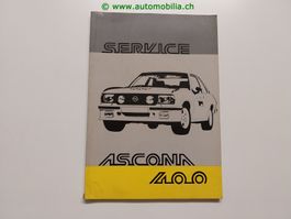 Opel Ascona B 400 Werkstatthandbuch 1979/06 deutsch/englisch