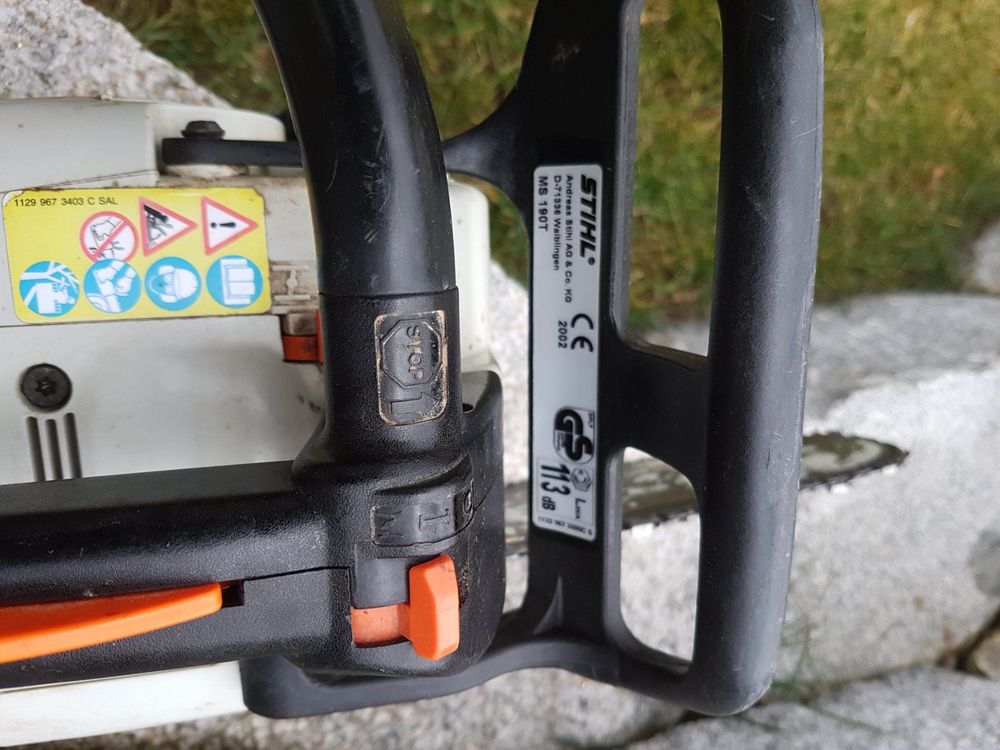Stihl MS 190T (Gebraucht) in Niederönz für CHF 272 – nur Abholung auf ...