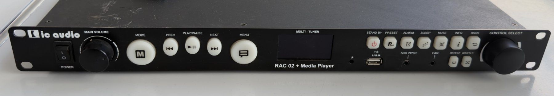 Systèmes audio & multimédias: IC Audio RAC 02 mit integriertem Media Player – D'occasion à Zollikofen par X-Light