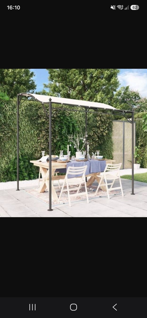 Zelte & Pavillons: Gartenpavillon schwarz – Neu (gemäss Beschreibung) aus Nottwil von 666777 2
