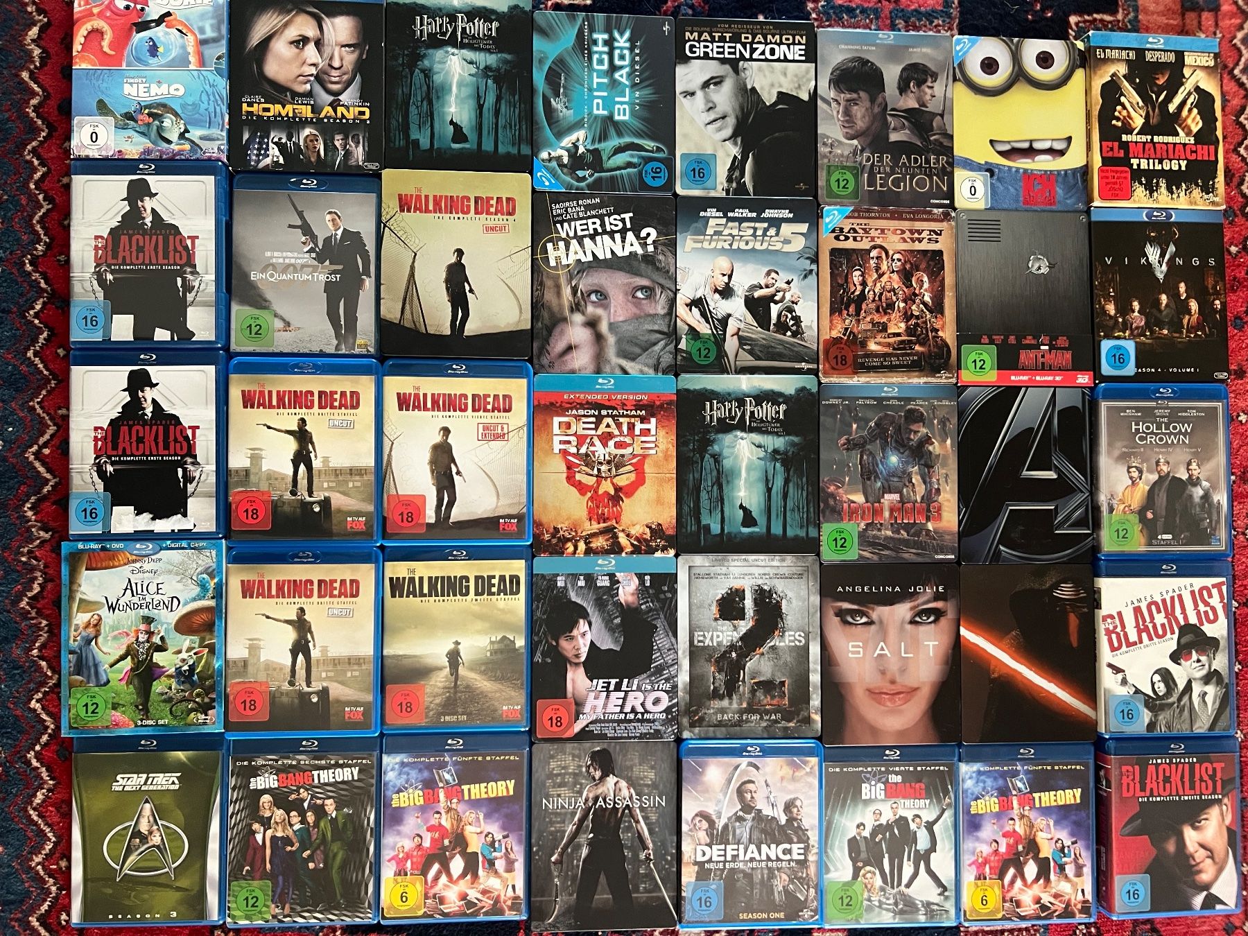 Tutti i DVDs: BLU RAY Sammlung - 40 St. - Top Auswahl – Usato da st.gallen venduto da sophiephie