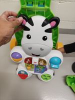 Lauflernwagen Fisher-Price Zebra mit Spielkonsole