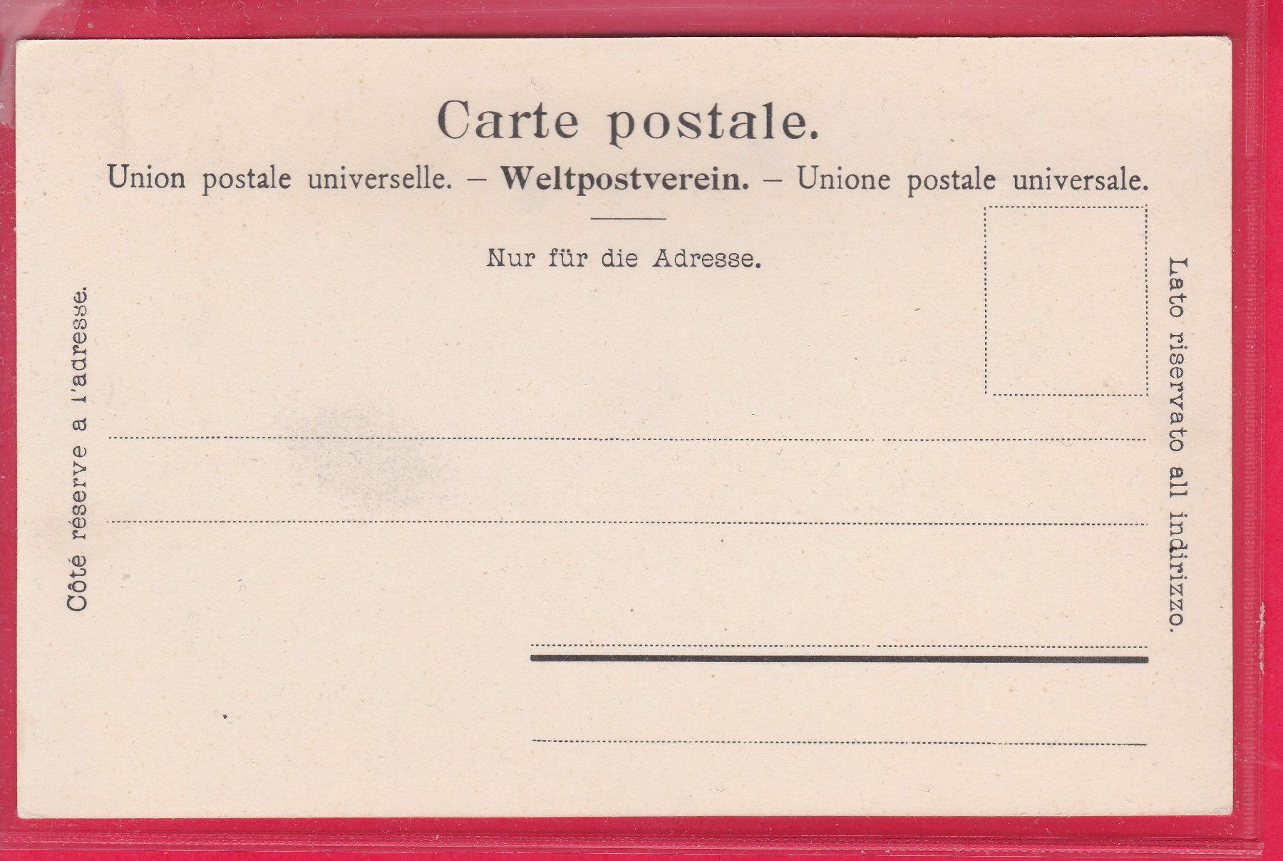 Cartoline postali: KIRCHE ENGE – Usato da Oberrieden venduto da Gebirgsstelze 1