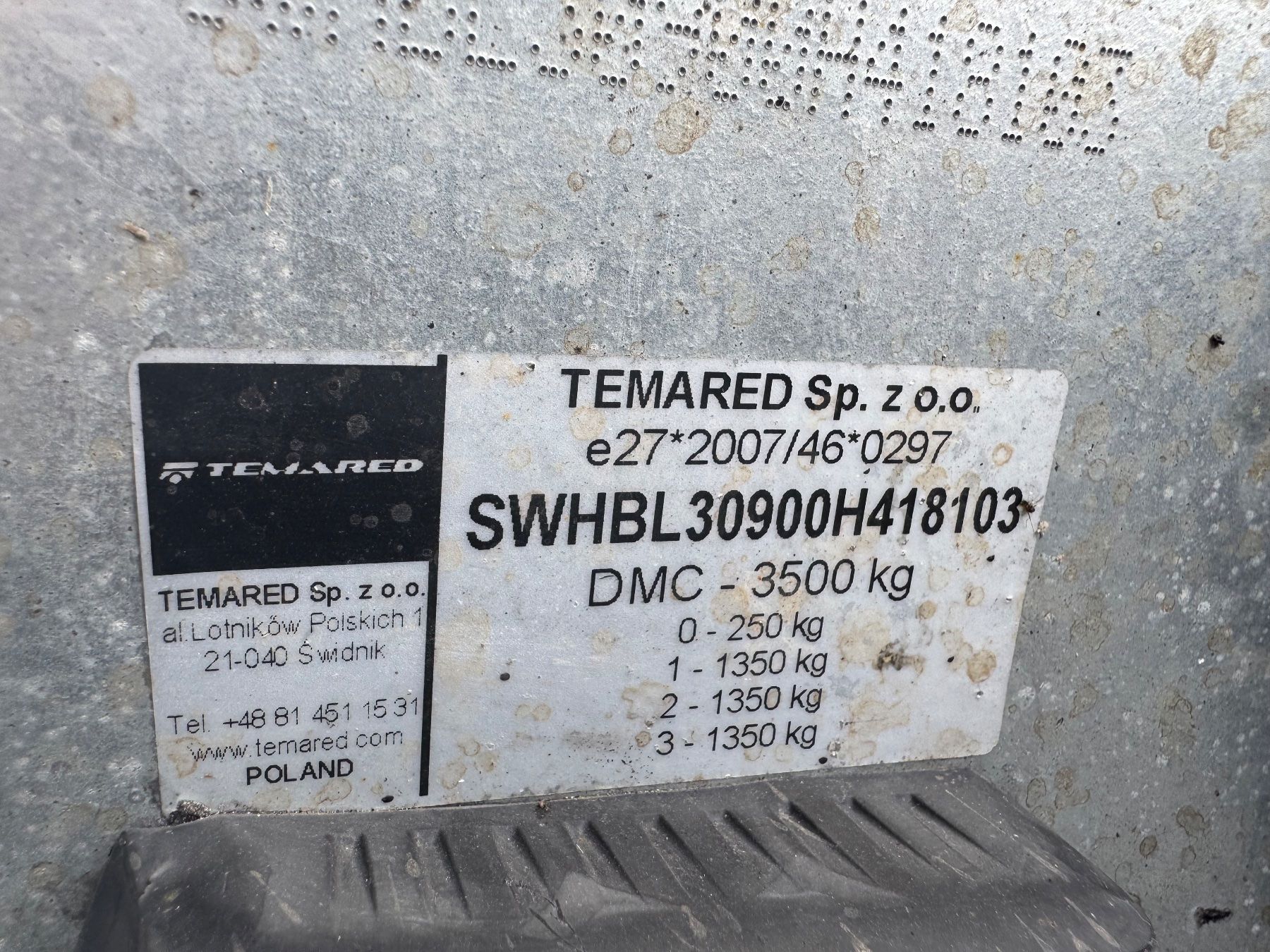 Tema Rimorchi: Temared Autoanhänger 3500Kg – Usato da Näfels venduto da ble_sk8d 6
