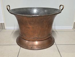 Antiker grosser Kupfertopf,  3,78 Kilogramm