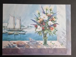 RICHARD E. WILLIAMS LITHOGRAPHIE SIGNIERT NUMMERIERT
