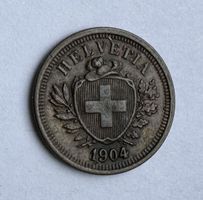 1904 1 Rappen -unz