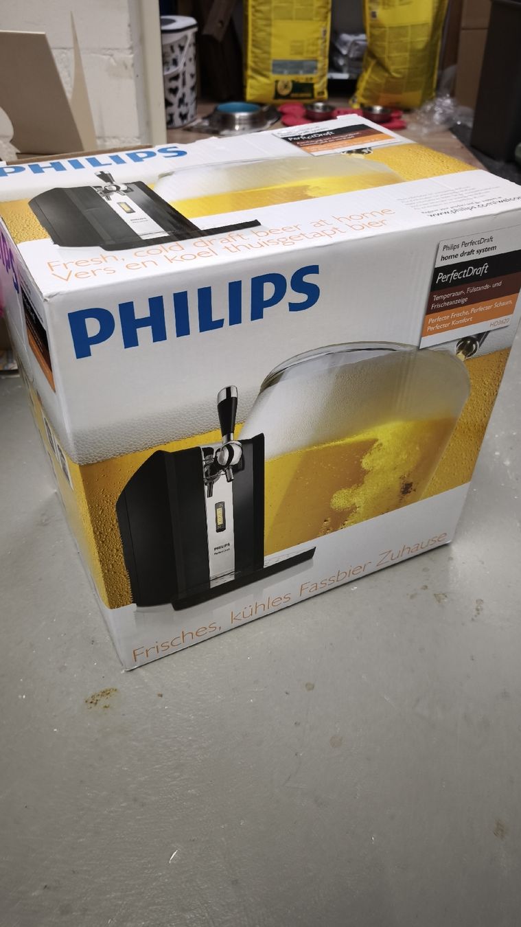Philips Elettrodomestici da cucina: Philips PerfectDraft Bierzapfanlage Originalverpackt – Nuovo (secondo la descrizione) da Gränichen venduto da H-wie-Holzig