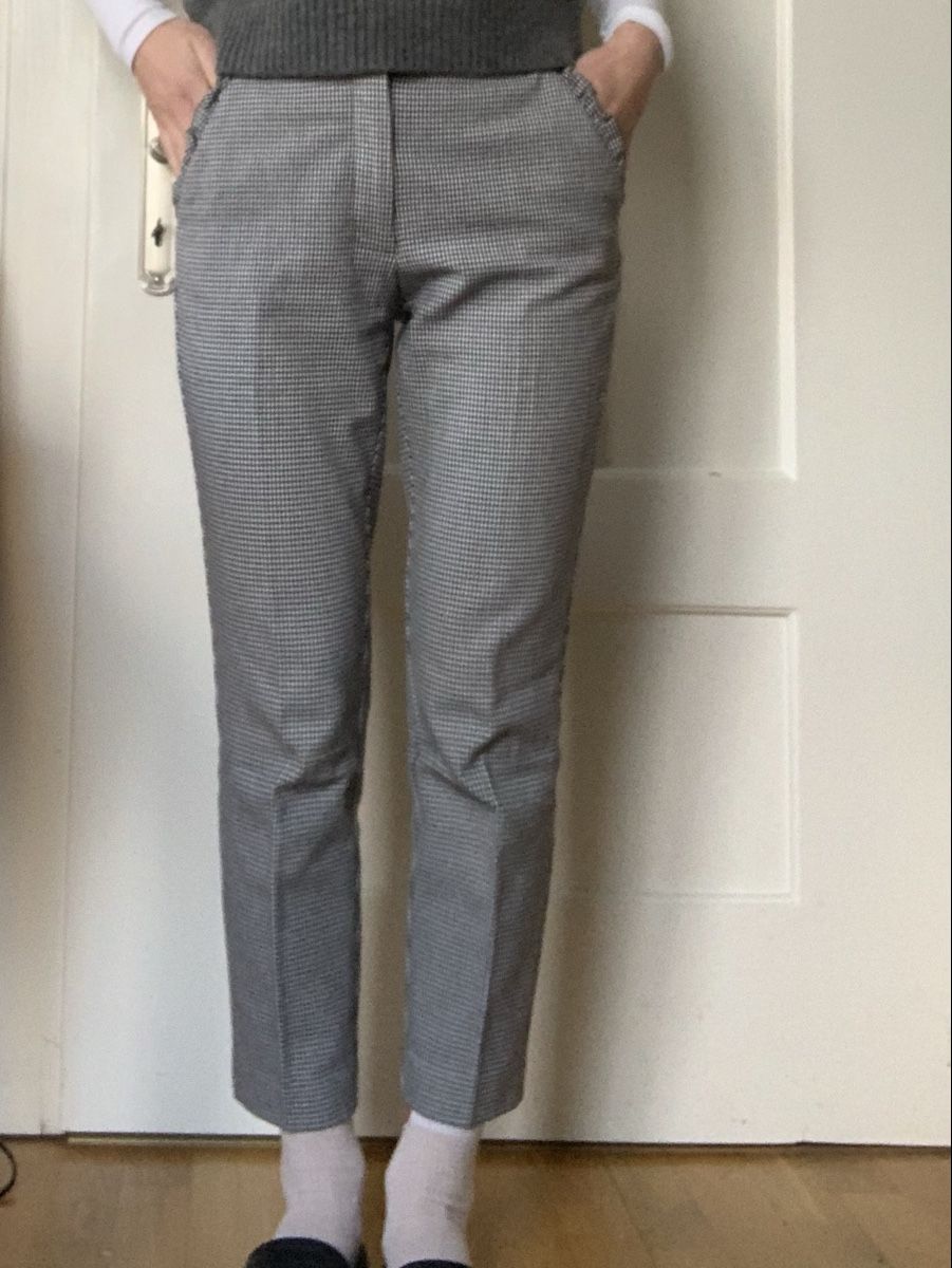 Zara Pantalons: ZARA BASIC pants houndstooth pattern size S used – D'occasion à Zürich par mha_mx9n 1